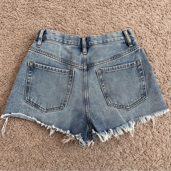 Pacsun Vintage High Rise Denim Short Womens 25 - Picture 5 of 11
